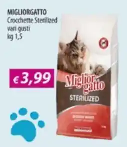Acqua & Sapone Migliorgatto Crocchette Sterilized offerta