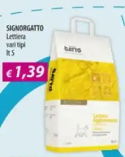 Acqua & Sapone Lettiera Signorgatto offerta