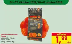 Interspar Mandarino Tango senza semi offerta