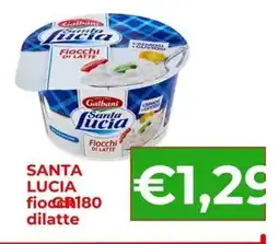 Supermercati Pasquale Prisco Santa lucia fiocchi di latte offerta