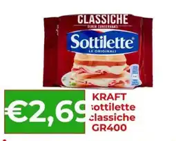 Supermercati Pasquale Prisco Kraft sottilette classiche offerta