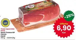 Interspar Speck Tirolese IGP offerta