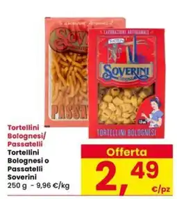 Interspar Tortellini Bolognesi Soverini offerta