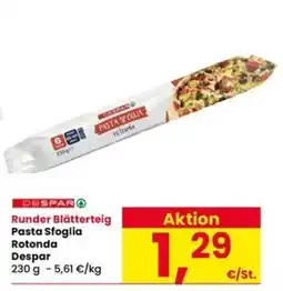 Interspar Runder Blätterteig Pasta Sfoglia Rotonda Despar offerta