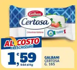 Sigma Galbani Certosa offerta