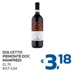 Ok Market Dolcetto Piemonte Doc Manfredi offerta