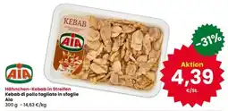 Interspar Kebab di pollo tagliato in sfoglie Aia offerta