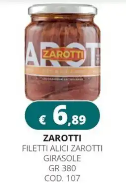 Altasfera Filetti alici Zarotti offerta