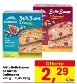 Eurospar Fette BelleBuone assortite Galbusera offerta
