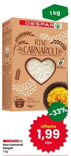 Eurospar Riso Carnaroli Despar offerta
