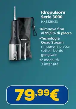 Euronics Idropulsore Serie 3000 Philips offerta