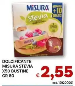 Vivo Supermercati Dolcificante Misura Stevia offerta