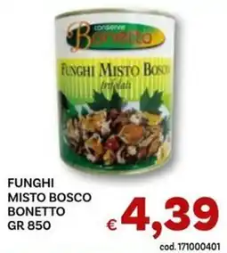 Vivo Supermercati Funghi misto bosco Bonetto offerta