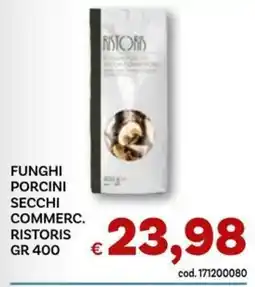 Vivo Supermercati Funghi porcini secchi commerc. Ristoris offerta