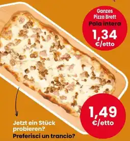 Interspar Pizza Brett offerta