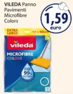 Acqua & Sapone Vileda panno pavimenti microfibre colors offerta
