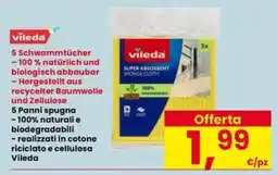 Interspar Vileda panni spugna offerta