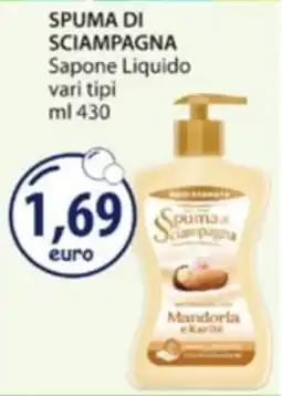 Acqua & Sapone Spuma di Sciampagna Sapone Liquido offerta