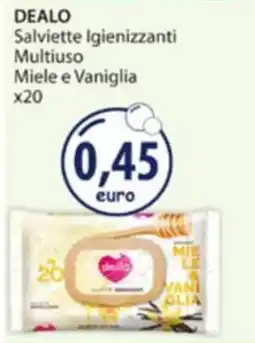 Acqua & Sapone Salviette Igienezzanti Multiuso Miele e Vaniglia offerta