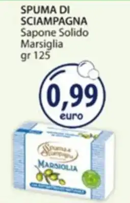 Acqua & Sapone Spuma di Sciampagna Marsiglia offerta