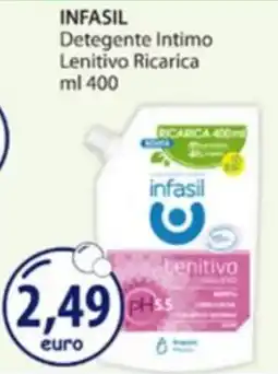 Acqua & Sapone Infasil Detergente Intimo Lenitivo Ricarica offerta