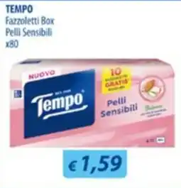 Acqua & Sapone Tempo Fazzoletti Box Pelli Sensibili offerta