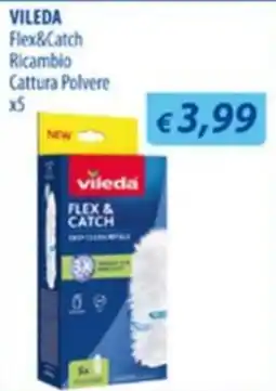 Acqua & Sapone Vileda Flex & Catch Ricambio Cattura Polvere offerta