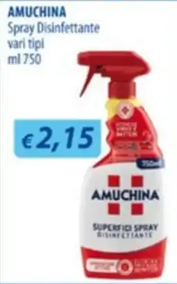 Acqua & Sapone Amuchina Superfici Spray Disinfettante offerta