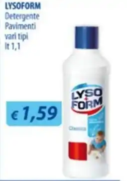 Acqua & Sapone Lysoform Detergente Pavimenti offerta