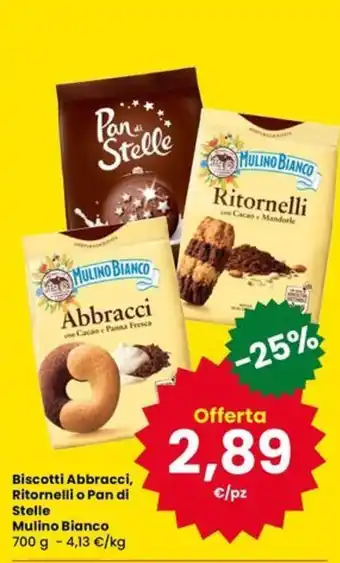 Biscotti Abbracci, Ritornelli o Pan di Stelle Mulino Bianco