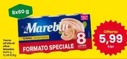 Eurospar Tonno all'olio di oliva Mareblu offerta