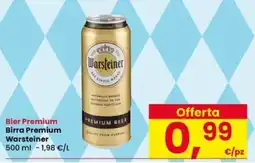 Interspar Birra Premium Warsteiner offerta