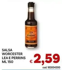 Vivo Supermercati Salsa Worcester Lea e Perrins offerta