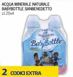 DiMeglio Acqua minerale naturale Baby Bottle San Benedetto offerta