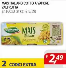 DiMeglio Mais italiano Valfrutta offerta