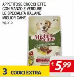 DiMeglio Crocchette con manzo e verdure Miglior Cane offerta