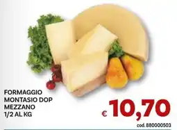 Vivo Supermercati Formaggio Montasio Dop Mezzano offerta