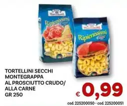 Vivo Supermercati Tortellini secchi Montegrappa offerta