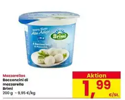 Interspar Mozzarellas Bocconcini di mozzarella Brimi offerta