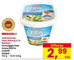 Interspar Feta Greca Despar offerta