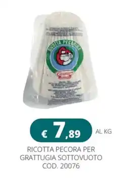 Altasfera Ricotta pecora per grattugia sotto vuoto offerta