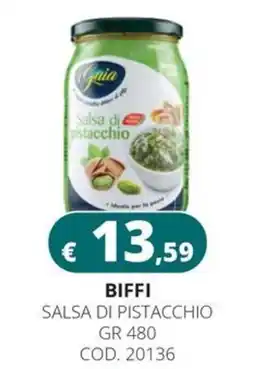 Altasfera Biffi salsa di pistacchio offerta