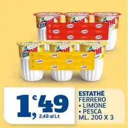 Sigma Estathè Ferrero offerta