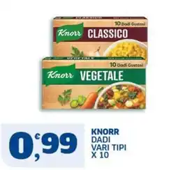 Sigma Knorr dadi vari tipi offerta
