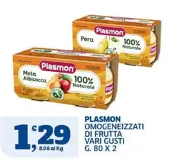 Sigma Plasmon omogeneizzati di frutta vari gusti offerta