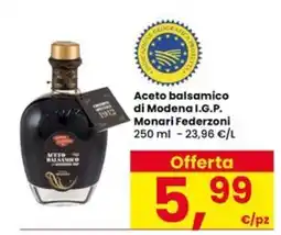 Eurospar Aceto balsamico di Modena I.G.P. Monari Federzoni offerta
