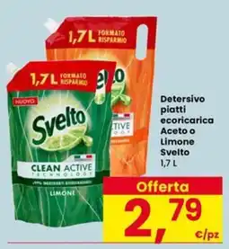 Eurospar Detersivo piatti ecoricarica Svelto offerta