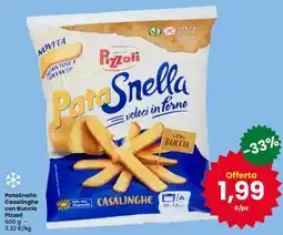 Eurospar PataSnella Casalinghe con Buccia Pizzoli offerta