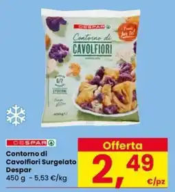 Eurospar Contorno di Cavolfiori Despar offerta