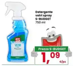 Eurospar Detergente vetri spray S-BUDGET offerta